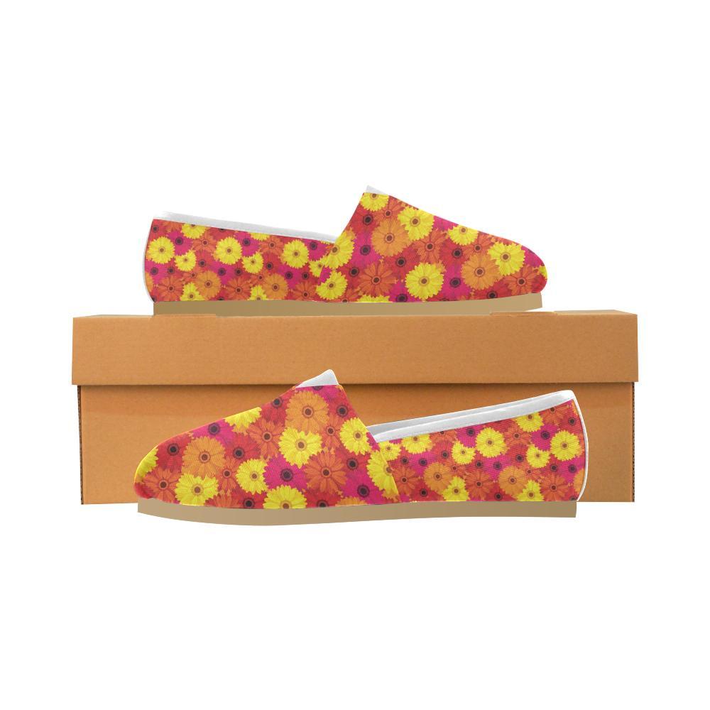 Gerberas Pattern Print Design GB05 Women Casual Shoes-JorJune.com