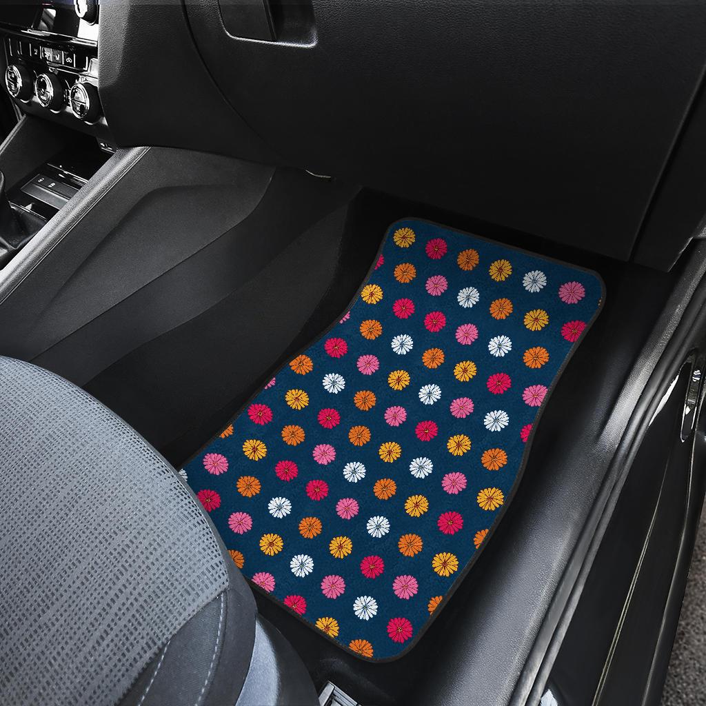 Gerberas Pattern Print Design GB06 Car Floor Mats-JorJune