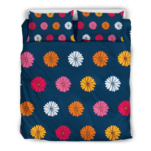 Gerberas Pattern Print Design GB06 Duvet Cover Bedding Set-JORJUNE.COM
