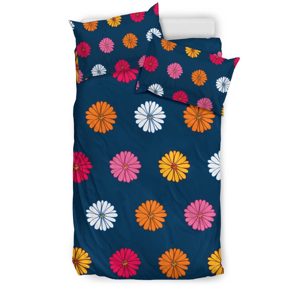 Gerberas Pattern Print Design GB06 Duvet Cover Bedding Set-JORJUNE.COM