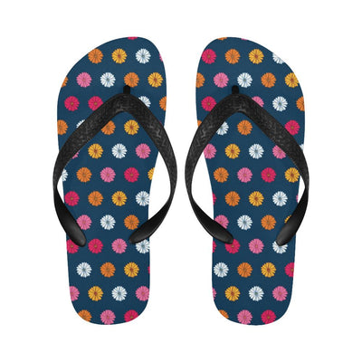 Gerberas Pattern Print Design GB06 Flip Flops-JorJune