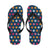 Gerberas Pattern Print Design GB06 Flip Flops-JorJune