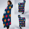 Gerberas Pattern Print Design GB06 Hooded Blanket-JORJUNE.COM