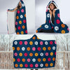 Gerberas Pattern Print Design GB06 Hooded Blanket-JORJUNE.COM