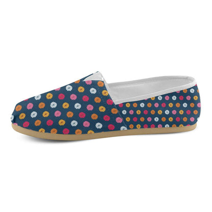 Gerberas Pattern Print Design GB06 Women Casual Shoes-JorJune.com
