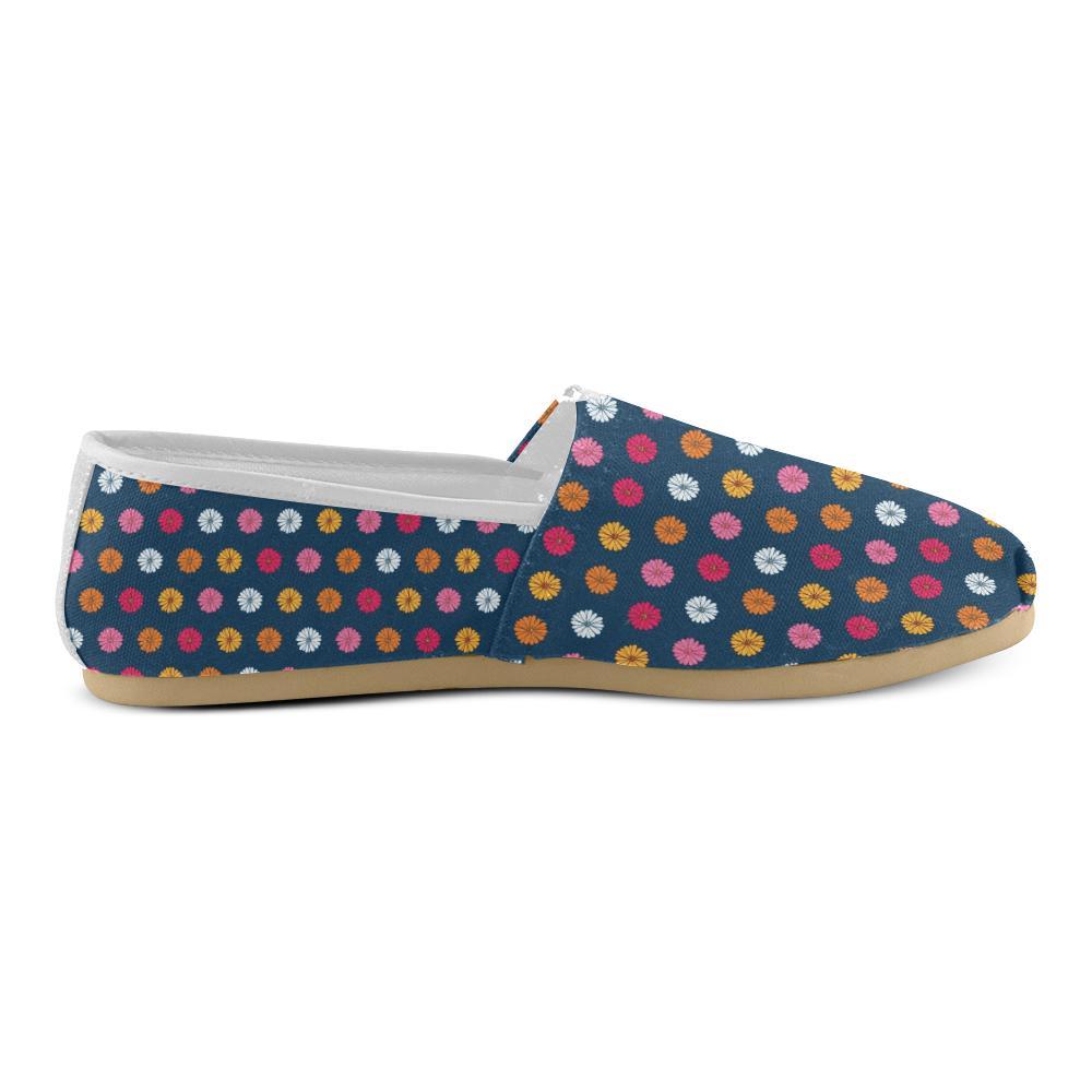 Gerberas Pattern Print Design GB06 Women Casual Shoes-JorJune.com