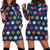 Gerberas Pattern Print Design GB06 Women Hoodie Dress