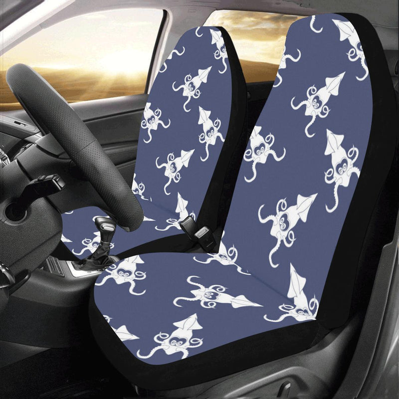 Giant Squid Pattern Print Design 02 Car Seat Covers (Set of 2)-JORJUNE.COM