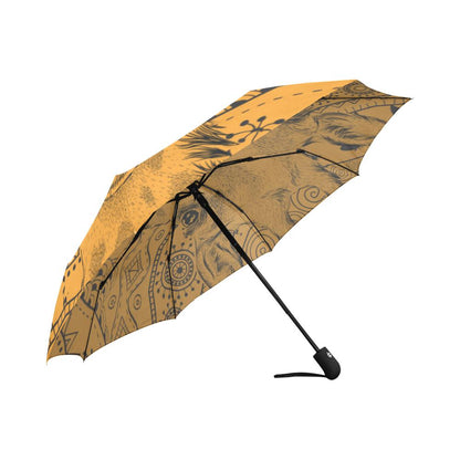 Giraffe African Automatic Foldable Umbrella