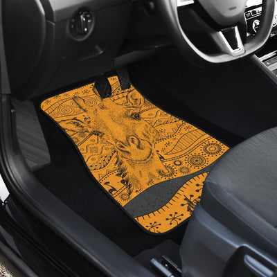 Giraffe African Car Floor Mats