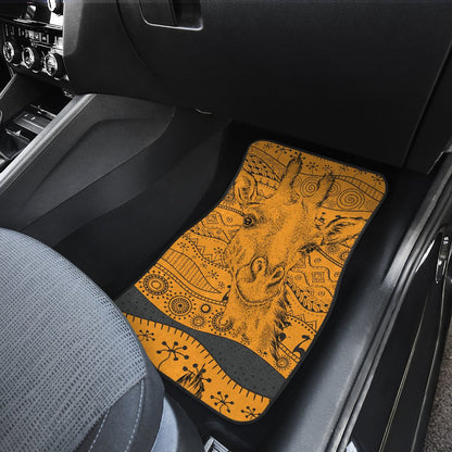 Giraffe African Car Floor Mats