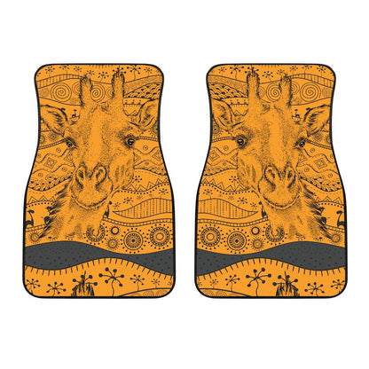 Giraffe African Car Floor Mats