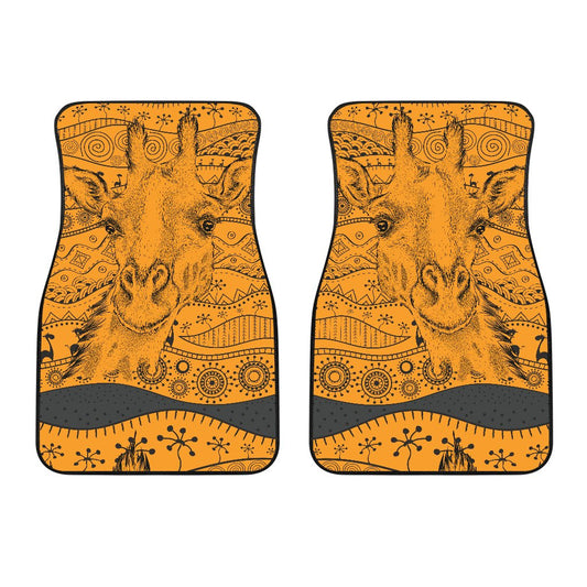Giraffe African Car Floor Mats