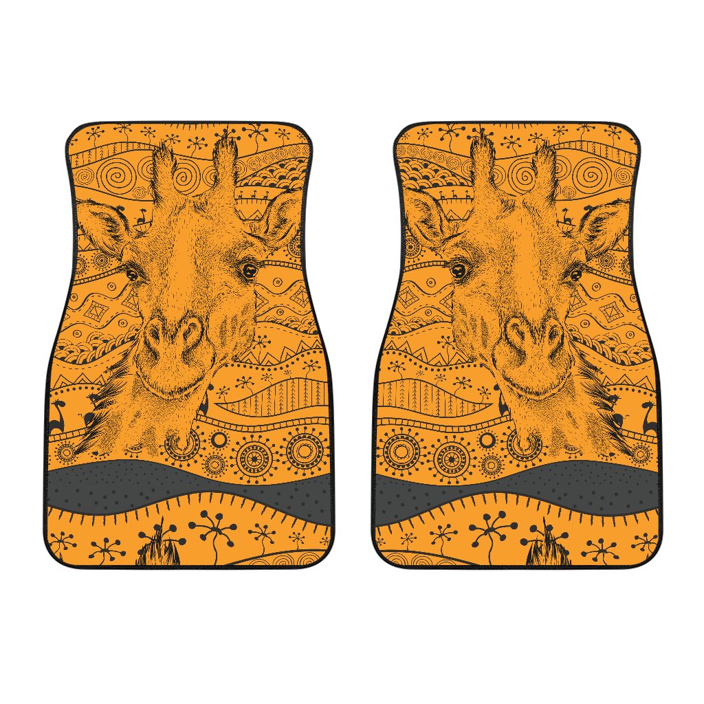 Giraffe African Car Floor Mats