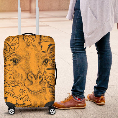 Giraffe African Luggage Cover Protector