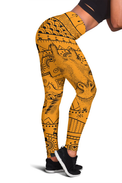Giraffe African Women Leggings