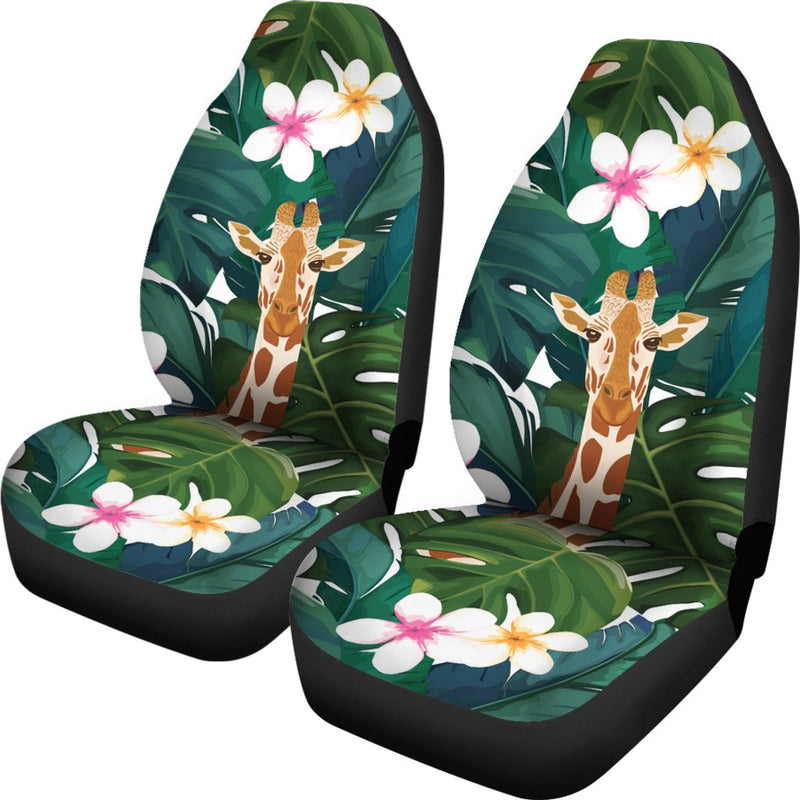 Giraffe Jungle Design Print Universal Fit Car Seat Covers