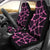 Giraffe Pink Background Texture Print Universal Fit Car Seat Covers