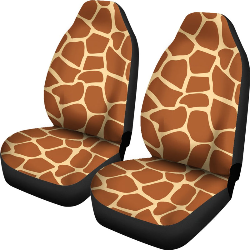 Giraffe Texture Print Universal Fit Car Seat Covers