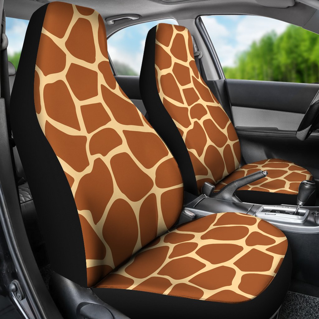 Giraffe Texture Print Universal Fit Car Seat Covers