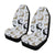 Goat Pattern Print Design 03 Car Seat Covers (Set of 2)-JORJUNE.COM