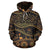 Gold African Design All Over Print Hoodie