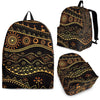 Gold African Design Premium Backpack