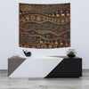 Gold African Design Tapestry