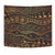 Gold African Design Tapestry