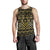 Gold Aztec Tribal Men Tank Top