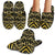 Gold Aztec Tribal Slippers