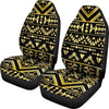 Gold Aztec Tribal Universal Fit Car Seat Covers