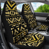Gold Aztec Tribal Universal Fit Car Seat Covers