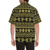 Tribal Aztec Sea Turtle Hawaiian Flower Men Hawaii Shirt