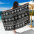 Tribal Aztec Sea Turtle Hawaiian Flower Beach Sarong Pareo Wrap