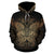 Gold Butterfly Ornamental All Over Print Hoodie