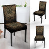 Gold Butterfly Ornamental Dining Chair Slipcover-JORJUNE.COM