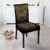 Gold Butterfly Ornamental Dining Chair Slipcover-JORJUNE.COM