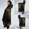 Gold Butterfly Ornamental Hooded Blanket-JORJUNE.COM