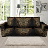 Gold Butterfly Ornamental Sofa Slipcover-JORJUNE.COM