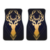 Gold Deer Car Floor Mats