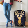 Gold Deer Luggage Cover Protector