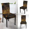 Gold Dragonfly Mandala Dining Chair Slipcover-JORJUNE.COM