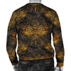 Gold Dragonfly Mandala Men Crewneck Sweatshirt