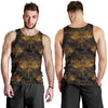 Gold Dragonfly Mandala Men Tank Top