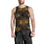 Gold Dragonfly Mandala Men Tank Top