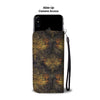 Gold Dragonfly Mandala Wallet Phone Case