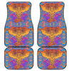 Gold Elephant Indian Front and Back Car Floor Mats