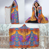 Gold Elephant Indian Hooded Blanket-JORJUNE.COM