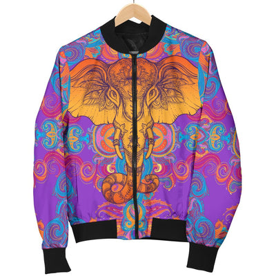 Gold Elephant Indian Men Casual Bomber Jacket